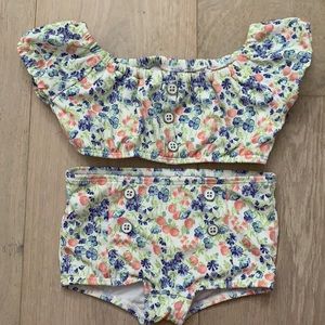 Janie and Jack coral bikini